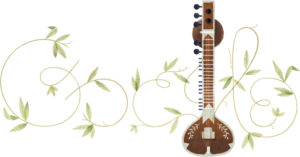 Pandit Ravi Shanker's 96th Birthday Doodle